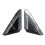 Car Rearview Mirror Corner Triangle Garnish Panel Window Triangle Plate 23433634 23433633 for  XTS 2013-2019 1