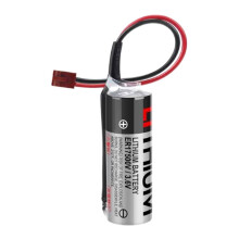 Langdurige 3,6 V ER17500V-batterij voor PLC's-Korte bruine kop