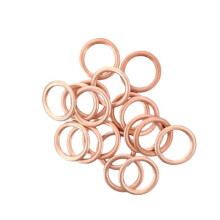 Car Oil Pan Drain Gasket Drainage Bolt Pad Oil Drain Plug Gasket Accessories for Copper