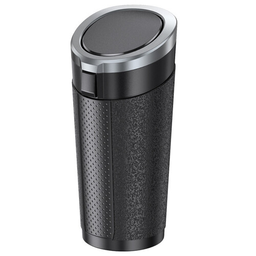 Large Capacity Vehicle Garbage Bin Odorless Seal Lid-Silver