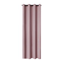 Rideau isolé par temps froid, Double couche-132 241 cm Rose