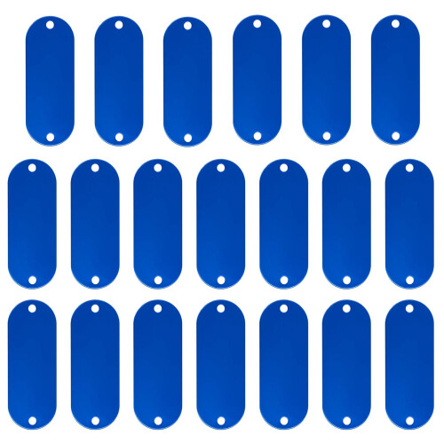 Rust Proof Blank Metal Ticket Stainless Steel Texture for-Blue