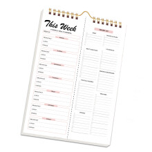 Carnet de notes pour préparation de repas avec pages-Non. 3