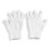 Gants de nettoyage polyvalents en microfibre douce, gants- Blanc 1