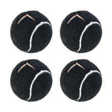 Couvre-jambes de meubles en feutre doux, balle de Tennis,-Noir
