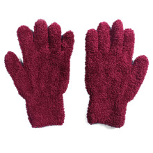 Gant d'époussetage de plantes, gants de nettoyage- rouge brique
