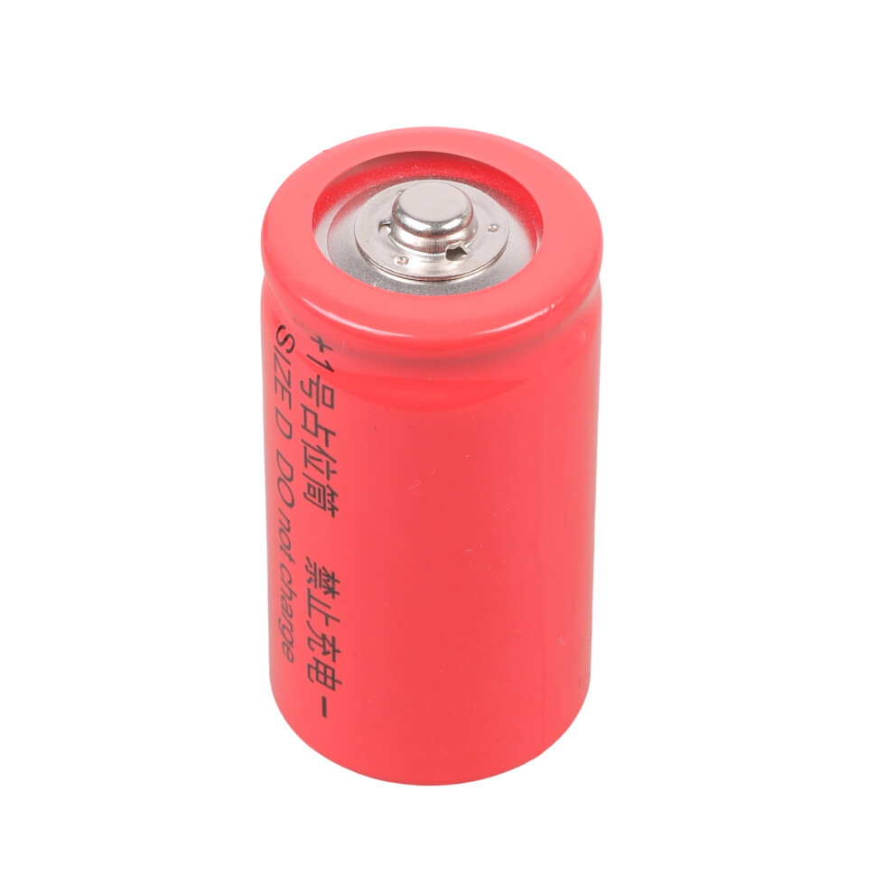 Lr20 D Size Not Conductive Dummy Battery Adapter Fake- Red 7751001376108