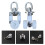 DSH gardinskinneglidere dobbelthjul 20 stk. 3