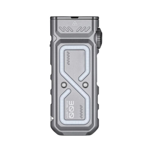 Multi Multifunctional Flat Flashlight 1300LM Flashlight -UV LEP RGB  USB-C 265M Long Range Grey