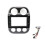 2 Din 10.1 Inch Autoradio Frame/Paneel voor  Compass 2010-2016 Dashboard Montage Frame/Paneel/Adapterplaat 1