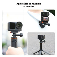 Magnetic Quick Release Adapter Base for Action 360 Series Foldable Two-Claw Mount with for Interface
