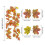 Artificial Maple Leaf Garland Fall Thanksgiving Decor 3