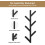 Wall Mounted Coat Rack Metal Modern 16 Inch 3