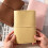 Stylish Leather Memory Scrapbook 180 Degree Lay Flat-Matcha 3