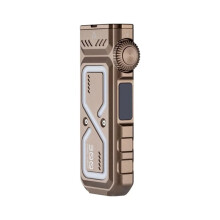 Multi Multifunctional Flat Flashlight 1300LM Flashlight -UV LEP RGB USB-C 265M Long Range Sand