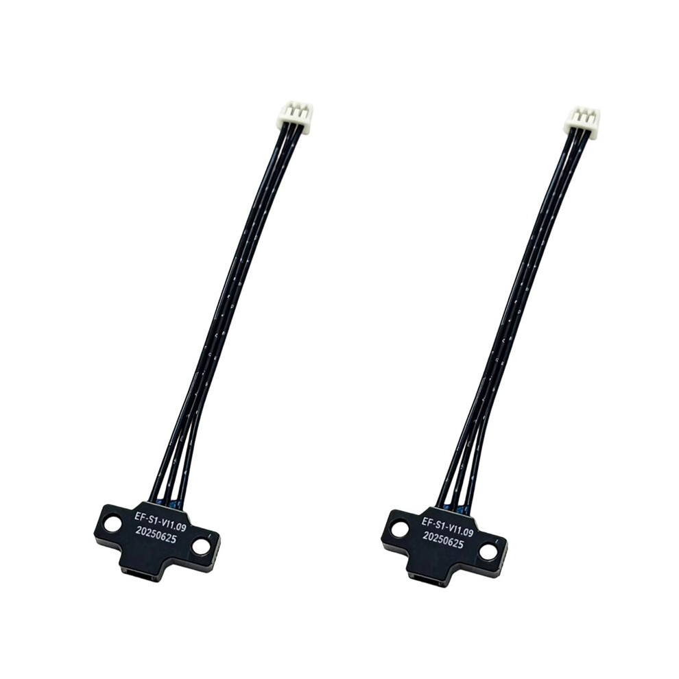 For Centauri Carbon 2 Knife Filament Detection Sensor Cable Ef-S1-V1.0.069 For Cc2 3D Printer Parts 2Pcs Black 4713706948168