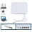 Uninterruptible Power Supply Multiple Guards 6000mAh Large Capacity Battery Backup  UPS for Router Camera US Plug 7