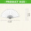 Folding Fan With Silk Design Excellent For Enhancing-7 4
