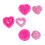 6pcs Silicone Molds For Cake Decorating Chocolate Candy And-3 2