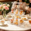 Champagne Display Holder Wine Glass Tower Showcase For Dining 4