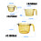 Multifunctional Glass Measuring Cup With Ergonomic-1000ml 4