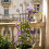 Adjustable Modern Moon Design Iron Plant Support Trellis-Gold 3