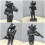Sculpture miniature d'instrument de jeu d'animal pour-Guitare 5