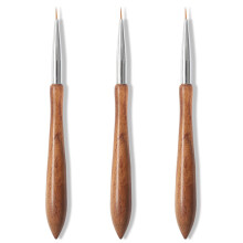 Reinigungsbürste, professionelle Salonqualität mit Punktierwerkzeug, komplettes Nagelset für die perfekte French Manicure, leicht zu reinigen mit