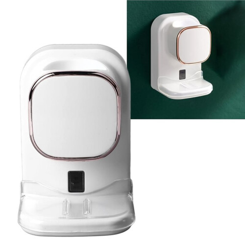 Automatic Toothpaste Dispenser, Wall Mount USB Powered, Green - Easy Installation, Touchless Operation, Ideal (White) 2
