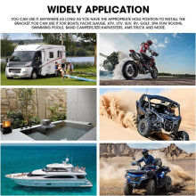 MP5 Marine Stereo Wasserdicht IPX5 Boot Radio Player FM AM RDS Audio für Yacht Gauge ATV UTV Cart Motorrad