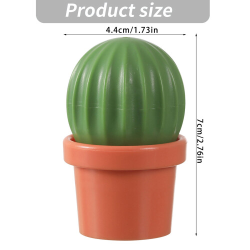 Elegant Miniature Cactus Condiment Container With Easy Cleaning 2