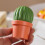 Elegant Miniature Cactus Condiment Container With Easy Cleaning 7
