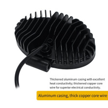 4Inch Oval Led Work Lights 50W Led Flood Offroad Light Waterproof for Tractor Truck Motorcycle SUV ATV UTV Pickup Boat