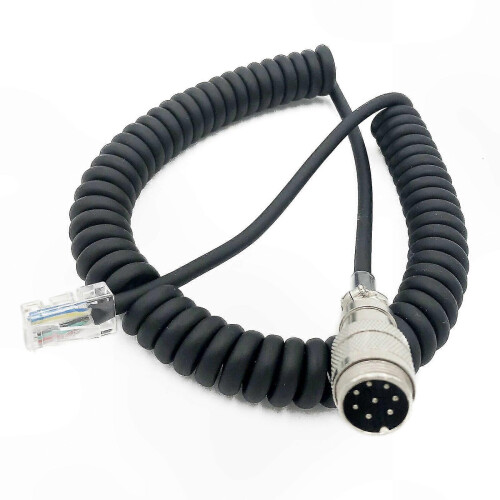 8-pinners til RJ45 mikrofonadapterkabel for amatørradiotransceivere 1