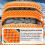 Reusable Anti-Snow Chains, Universal Adjustable Non-Slip Zip Tie Tire Chains 4