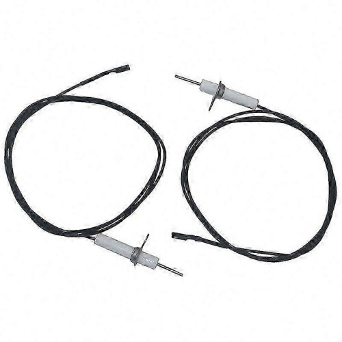 38" Ignitor Wire & Ceramic Electrode Set, 2-Pack, Bendable Ignition Electrode for Gas Appliances 1
