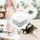 100Pcs 5 Inch White Cotton Fabric Squares Soft Materials For 2