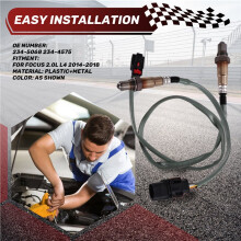 2 Stuks Stroomopwaartse en Stroomafwaartse Zuurstofsensor (O2) 234-5068 234-4575 voor Focus 2.0L L4 2014-2018