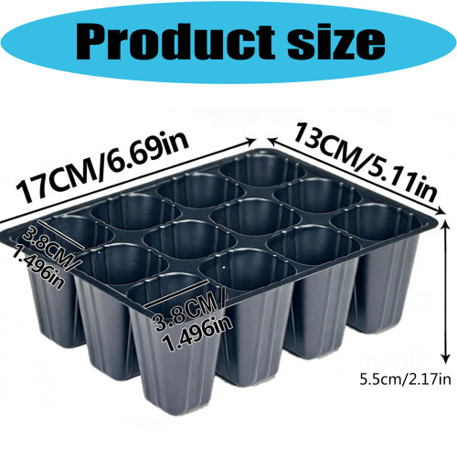 Multipurpose Hydroponic Nursery Containers Elevated Seedling 2