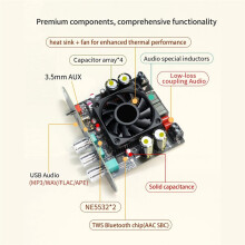 XY-T6001P TPA3255 Mono 600W  Amplifier Board Module High/Low Frequency TWS True Wireless Speakers
