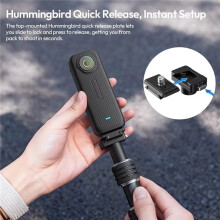 VL03 Motorcycle Selfie Stick Holder with Super Clamp for Action Cameras 360 Rotating Bike Mount Bracket