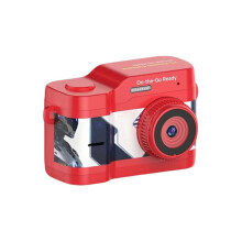 Appareil Photo HD pour Enfant avec Pendentif pour Télécharger des Photos - Porte-Clés Rétro Portable Rouge