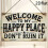 Panneau de bienvenue à Happy Place, décorations murales, panneau 7