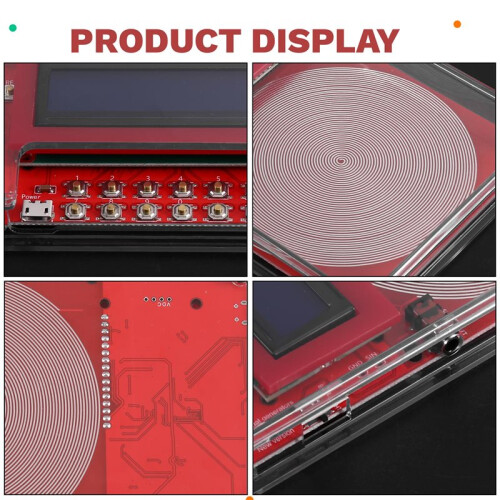 Frequency Generator 0.01-100000Hz Adjustable Schumann Sine Wave Resonance Generator Frequency Healing Device 1