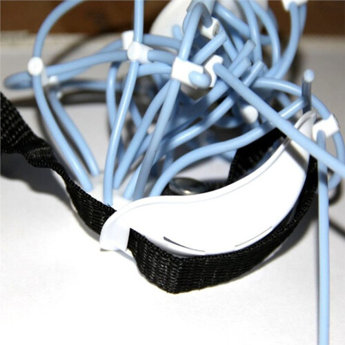 A Topographic Mapping Instrument EEG Cap, EEG Machine Electrode Cap Silicone Solid Adjustable Size