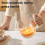 Salad Dressing Shaker Bottle: Manual Mixing Cup for Vinaigrette & Liquid (Egg Beater Function) 4
