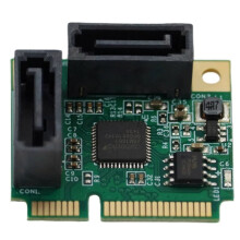 PCI-E PCI Express to 2 3.0 Converter SSD HDD SATA3 Controller Expansion Card Multiplier