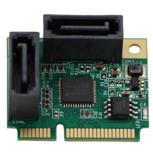 PCI-E PCI Express to 2   3.0 Converter SSD HDD SATA3 Controller Expansion Card  Multiplier