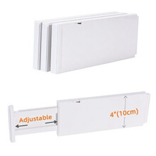 5Pack Drawer Dividers,11-17.5" Adjustable Dresser Drawer Organizers for Clothes, Expandable Drawer Separators