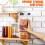 2 Pcs Airtight Bread Storage Container with Tray, Plastic Bread Box for Homemade Bread 3